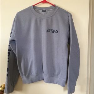 Brandy Melville Malibu-ca sweatshirt